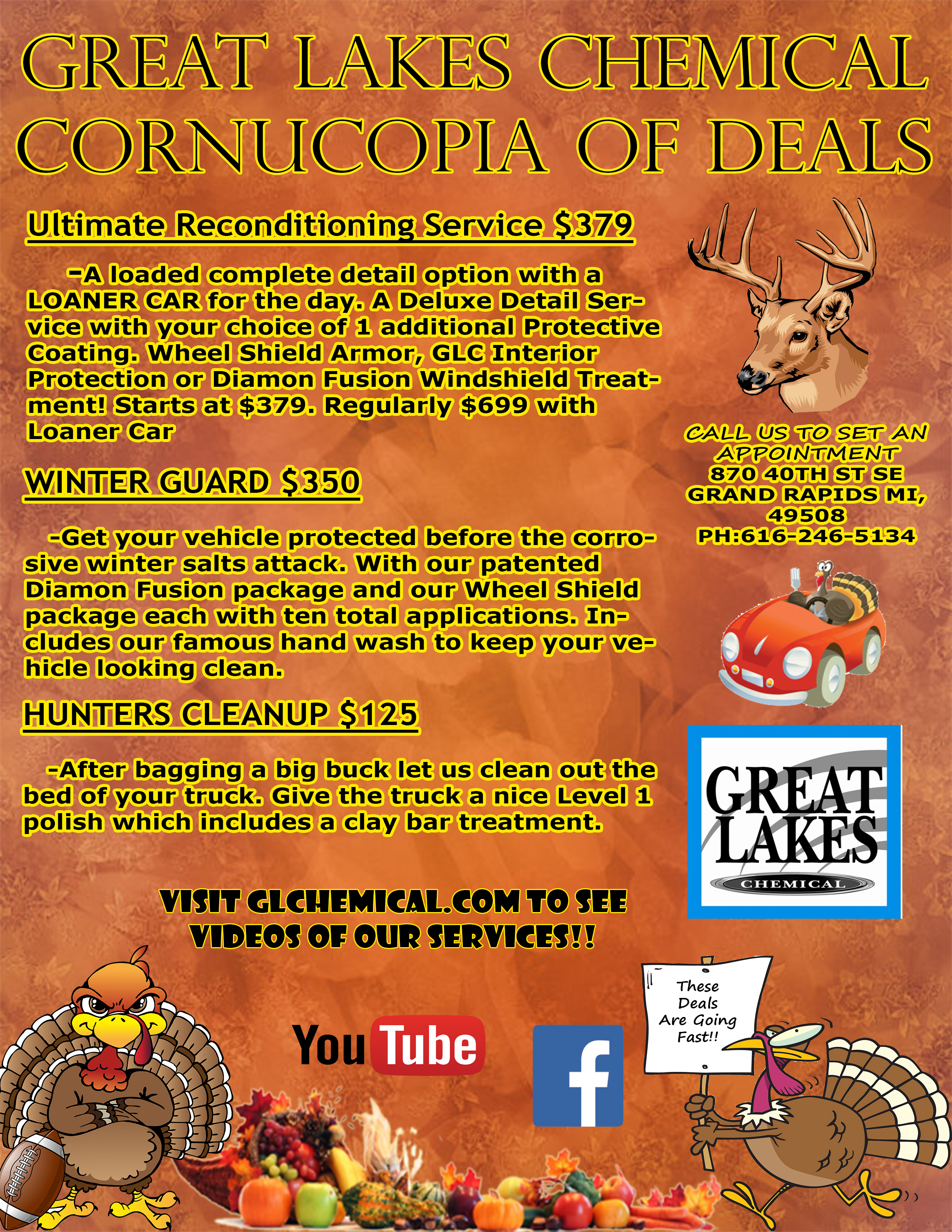November Flyer Great Lakes Chemical Auto Earance Specialists November Flyer